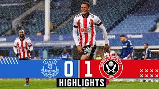 Everton 0-1 Sheffield United | Premier League highlights | 17 Year Old Daniel Jebbison goal wins it