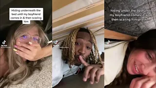 가장 재미있는 순간 Hiding under the bed prank😆👻Tiktok compilation  Funniest Moments Awesome Videos #23