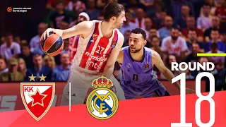 Tavares, Musa lead Real in Belgrade! | Round 18, Highlights | Turkish Airlines EuroLeague