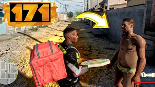 171- VIREI ENTREGADOR DE PIZZAS NO NOVO GTA BRASILEIRO!🔥