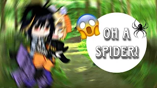 || • " OH A SPIDER! " • || – 🕷️(GC) ;; Naruto🕷️(SasuNaru)