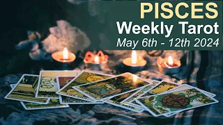 PISCES WEEKLY TAROT READING "A CHOICE BETWEEN TWO OPTIONS PISCES" May 6th to 12th 2024 #weeklytarot