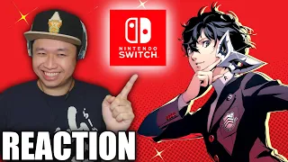 REACTION Persona Games Reveal on Nintendo Direct Mini 6.28.2022