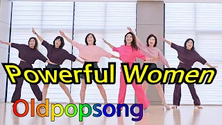 Powerful Women Line Dance Improver Oldpopsong 쉬운중급라인댄스