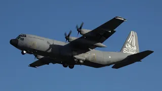 CASA C-295M Takeoff & C-130 Hercules LOW PASS at Lisbon Airport
