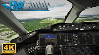 Microsoft Flight Simulator 2020 *ULTRA GRAPHICS* 787-10 Dreamliner Landing At George Bush Airport 4K