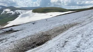 Alexgopro идёт покорять склон в Приисковом