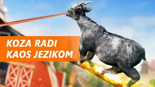 SUPER-KOZA SE VRATILA U GRAD - Goat Simulator 3