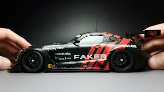 [Full Build] Mercedes-Benz AMG GT3 "Legends Never Die" Faker Special Livery | Tamiya 1/24