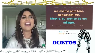 Karaokê " Ressuscita me " -Cante com a Aline Barros