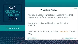A Beginners Guide to Using Arrays and DO Loops