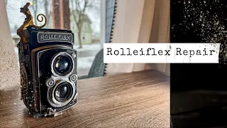 Reparing My Rolleiflex 3.5 Series Medium Format TLR