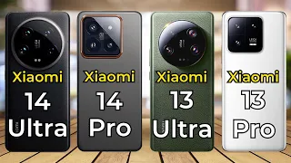 Xiaomi 14 Ultra Vs Xiaomi 14 Pro Vs Xiaomi 13 Ultra Vs Xiaomi 13 Pro - Specs Review - Mr.Compare