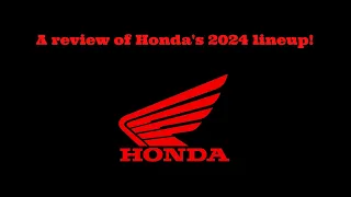 Check out Honda's 2024 lineup!