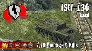 ISU-130  |  7,1K Damage 5 Kills  |  WoT Blitz Replays