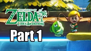 The Legend of Zelda: Link's Awakening Remake - Gameplay Walkthrough Part 1 (No Commentary)