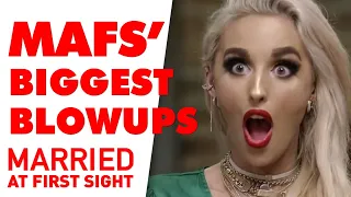 Group erupts as Jess is exposed for hitting on Nic | MAFS Australia 2022