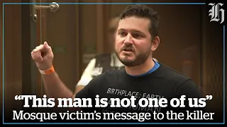This man is not one of us' - mosque victim's message to the killer