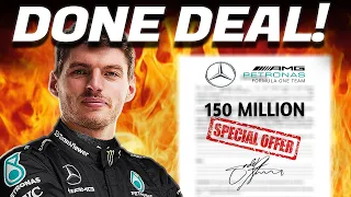 BREAKING! Max Verstappen’s Mercedes Deal Amidst Red Bull Chaos have been REVEALED!!