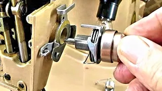 Replace / Install a Missing Tension Unit on a Singer Model 401A