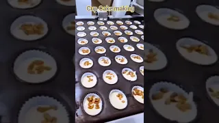 CupCake Making in Factory #shorts #manufacturing #ytshorts