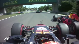 Verstappen and Ricciardo Collide | F1 Most Dramatic Moments 2017