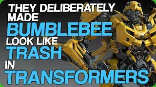 They Deliberately Made Bumblebee Look Like Trash in Transformers (Shia LaBeouf yelling at skeletons)