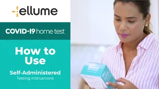 How to use Ellume at home COVID19 test kit (Instructions Video)