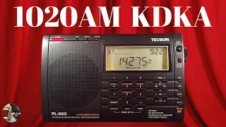 Tecsun PL-660 | 1020AM KDKA