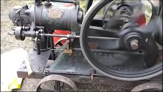 Blackstone 2 1/2 hp hot bulb engine  built 1912 in Lincolnshire