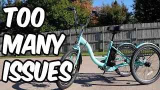 Electric Tricycle Review | Nice bike but......