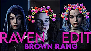 RAVEN - BROWN RANG STATUS EDIT | Samrat Class Editz | Brown Rang Song Edit | Raven WhatsApp Status