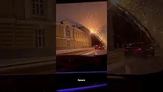 M5 F90 X2 Winter Moscow Drift