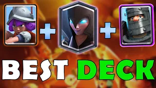 Best Night Witch + Musketeer + Dark Prince COMBO DECK | Clash Royale