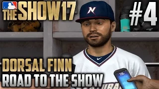 MLB The Show 17 Road to the Show | Dorsal Finn (Catcher) | EP4 | DOUBLE-A DEBUT
