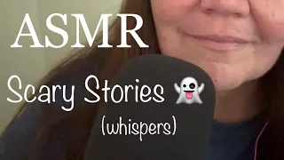 ASMR 🎃 Reading Spooky Scary Ghost Stories (whispers)