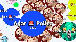 STOP! YOU'RE UNDER ARREST! ( Agar.io Police Gameplay )