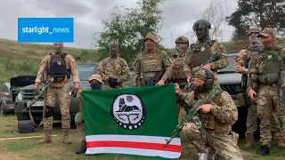 The real CHECHENS fighting for Ukraine. "We'll celebrate the victory TOGETHER"