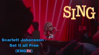 Music from sing 1 - Scarlett Johansson - Set it all Free  (ENG🇬🇧)|Музыка из Зверопоя песня Эш - Лети