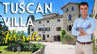 RESTORED MEDIEVAL HAMLET FOR SALE IN TUSCANY, AREZZO | ROMOLINI