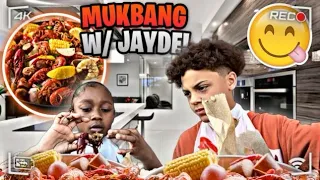 MUKBANG/Q&A WITH JAYDE!!!!!