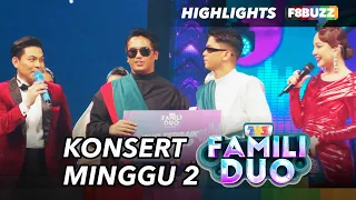 Famili Duo 3 Minggu 2 • Highlights Persembahan, Komen Juri & Keputusan