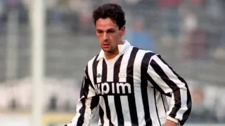 Roberto Baggio vs Parma | Magnifico | 1991 Serie A | 2 Goals & 1 Assist | All Touches & Actions