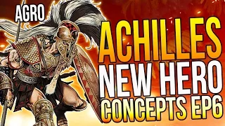Paragon New Hero Concepts, ACHILLES! "THE MOST AGGRESSIVE ABILITIES EVER!? GLOBAL DAMAGE ULT!"