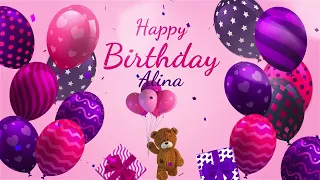 Happy Birthday Alina | Alina Happy Birthday Song