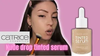 Test time: Catrice nude drop serum foundation