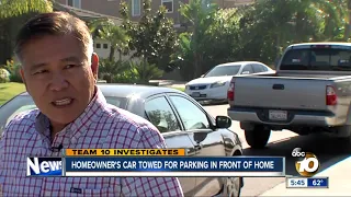 Homeowner said HOA wrongly towed car