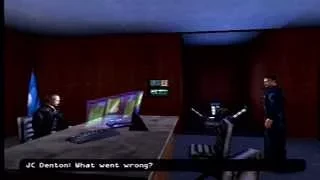 Deus Ex The Conspiracy PS2 Dialogue 9 "Simmons Intro"