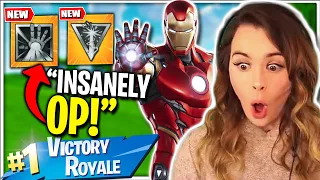 *NEW* Iron Man MYTHIC WEAPONS are OP in FORTNITE!