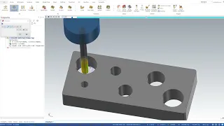 MasterCAM Circle Mill And Helix Bore Tutorial